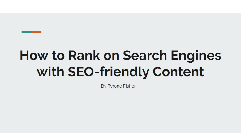 How to Rank on Search Engines with SEO-friendly Content