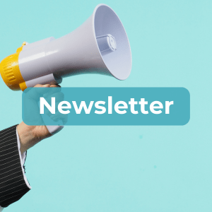A megahorn announces a newsletter