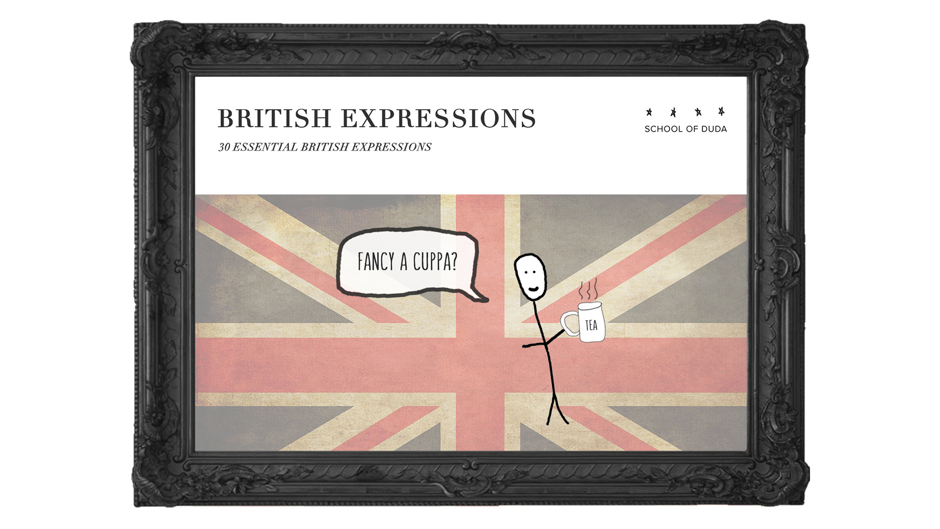 British Expressions Course - School of Duda