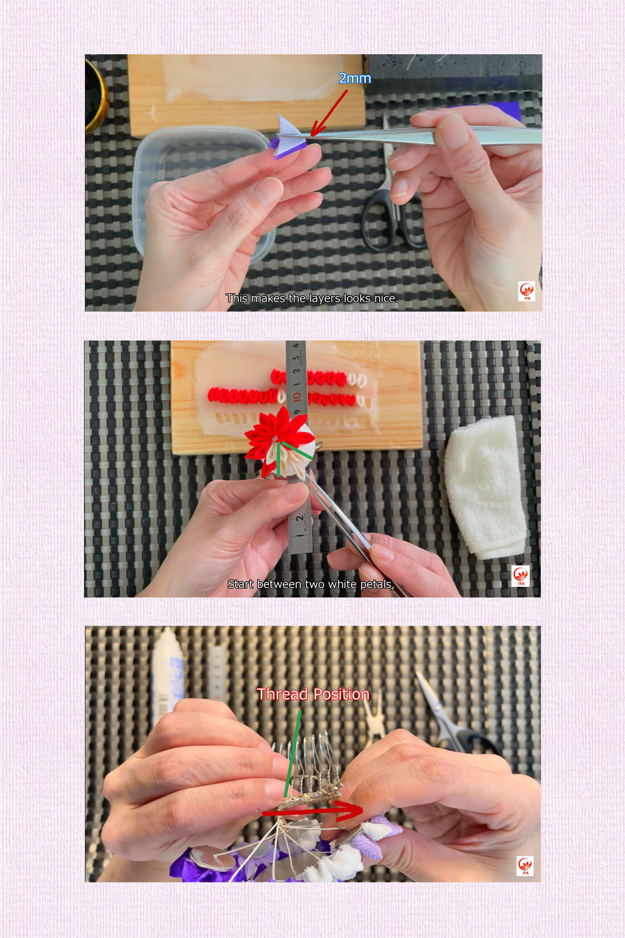 tsumami kanzashi online school Middle course