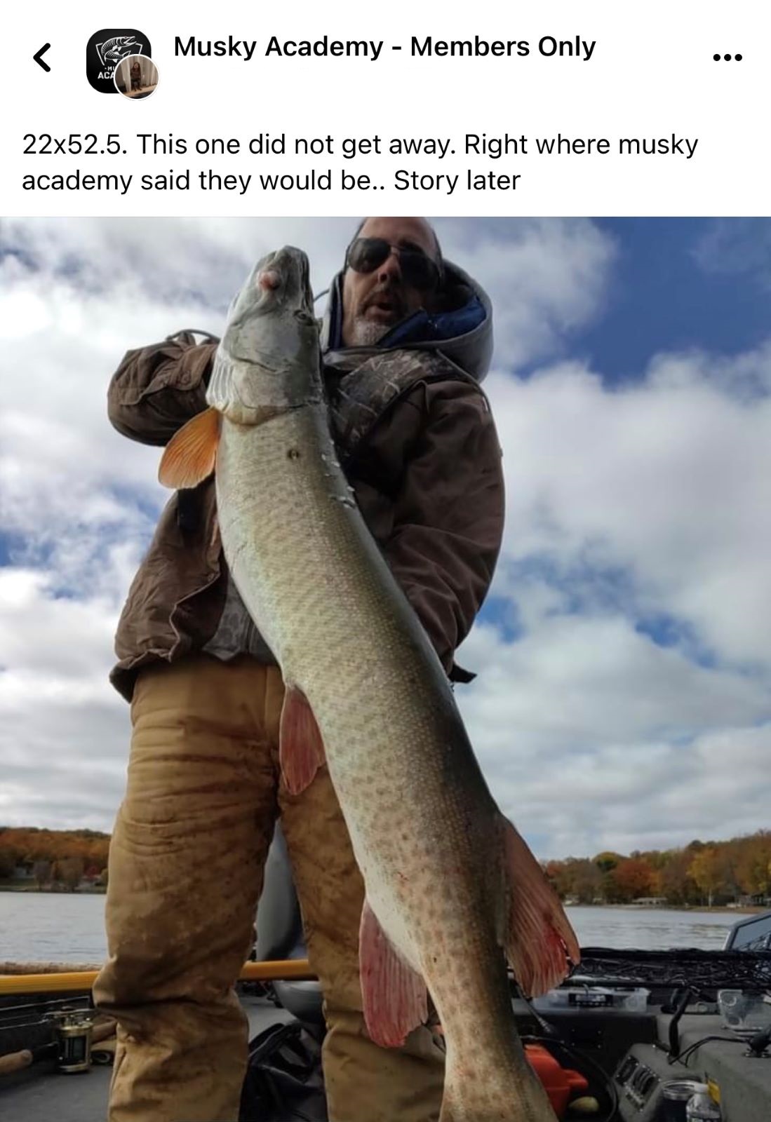 How to catch musky 