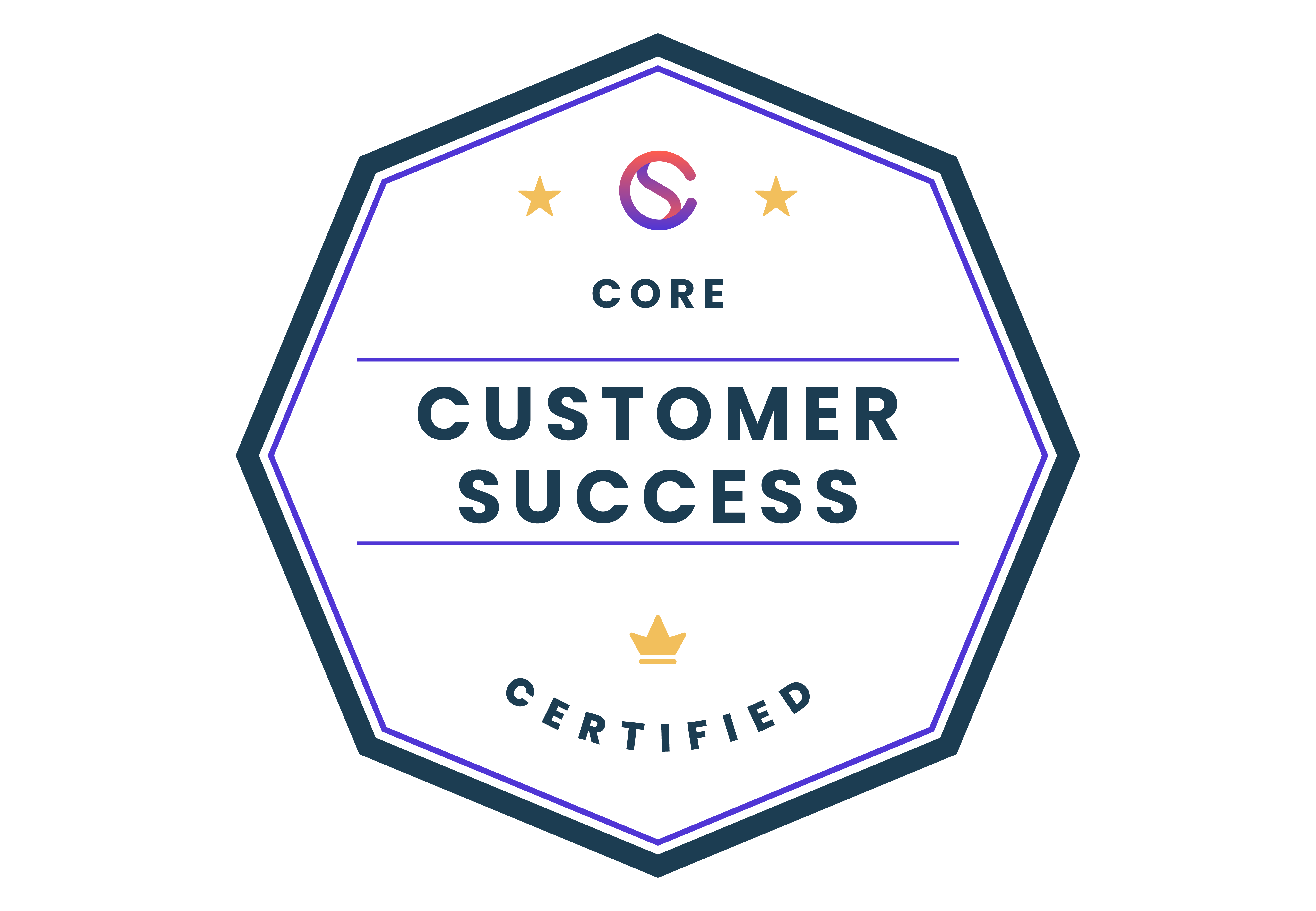 Customer Success Certified: Core badge