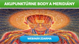 Akupunktúrne body a meridiány - webinár zdarma