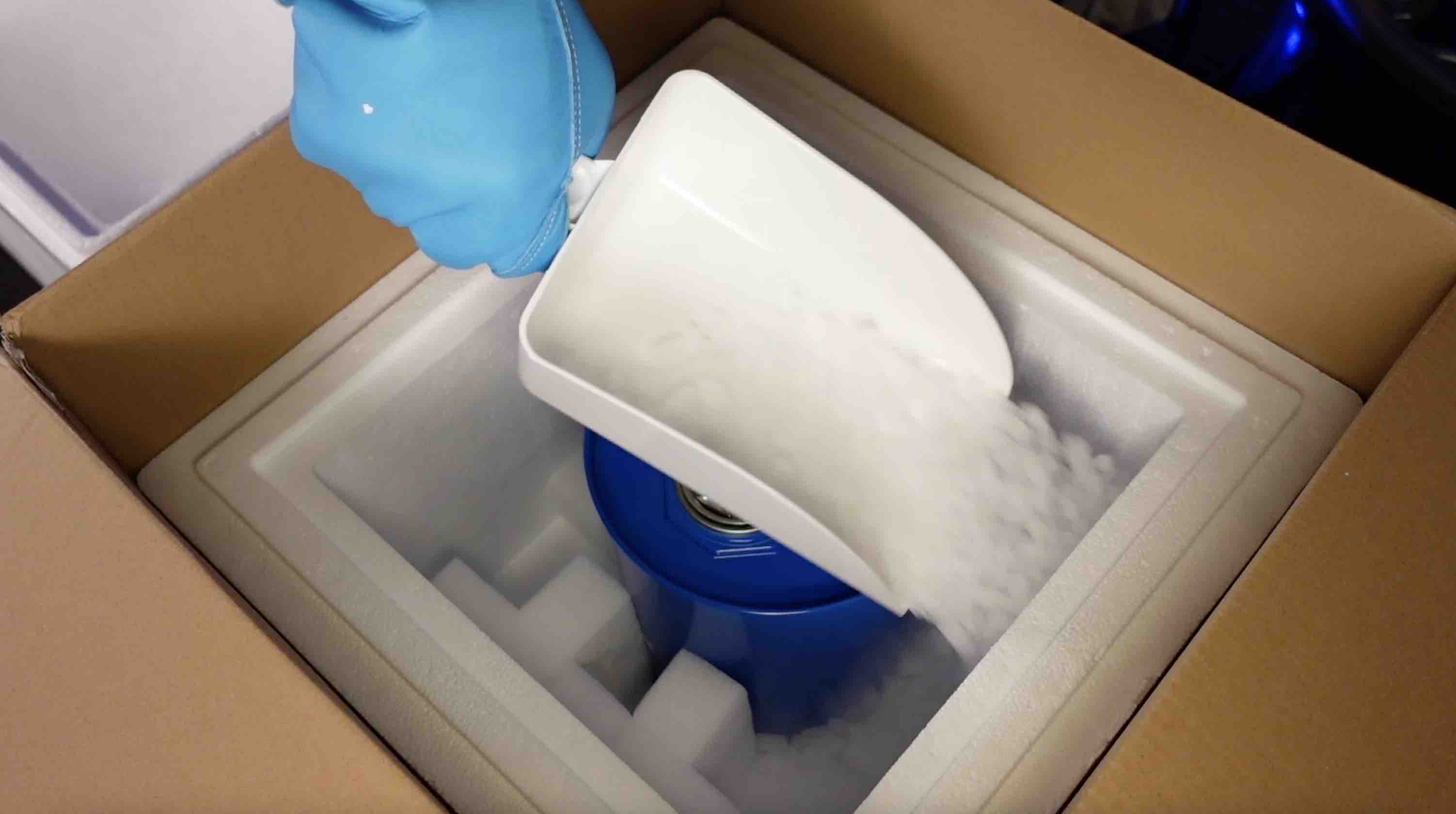 using dry ice in an overpack with dangerous goods