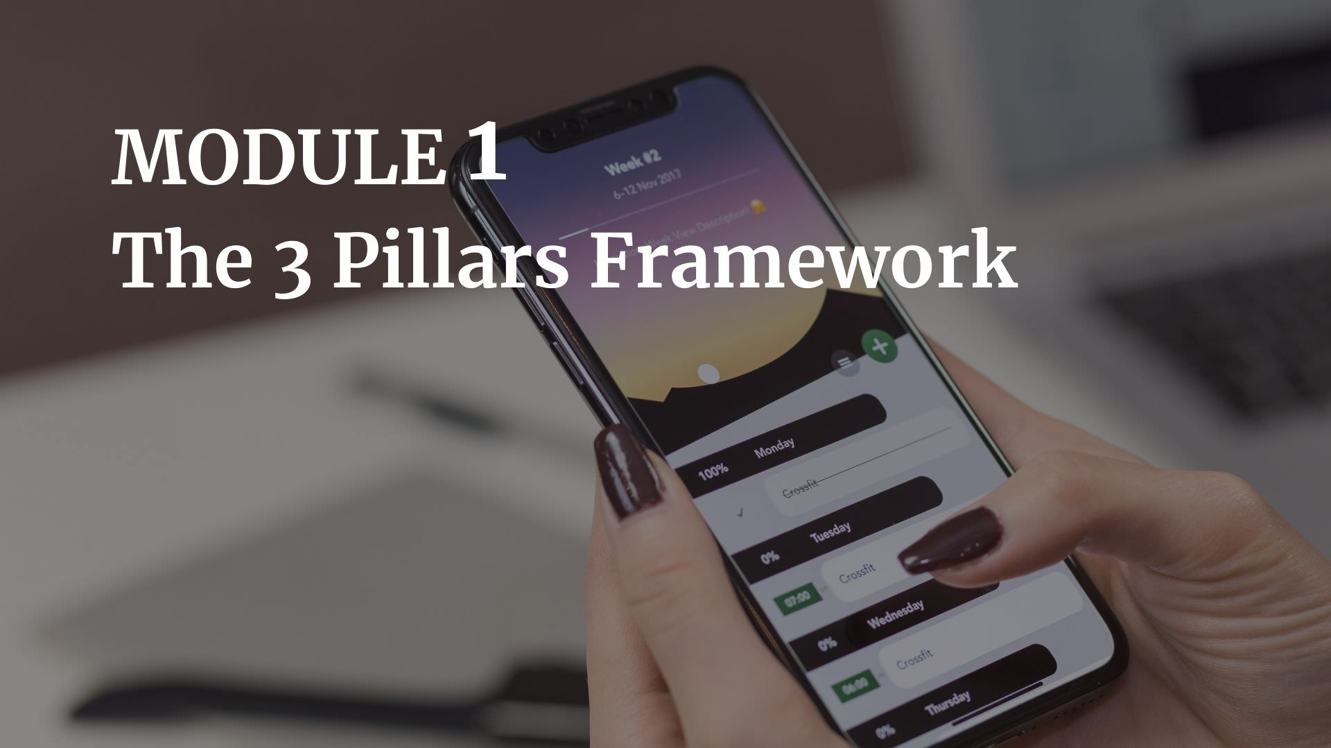 The three pillars framework for building an online business