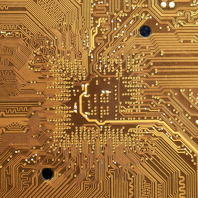 Picture of a microchip