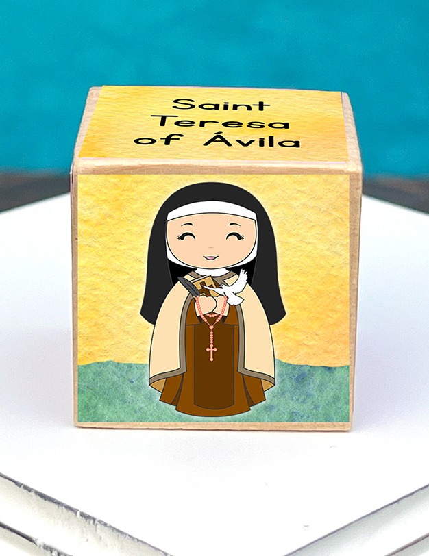 Saint Teresa of Ávila Saint Block Craft