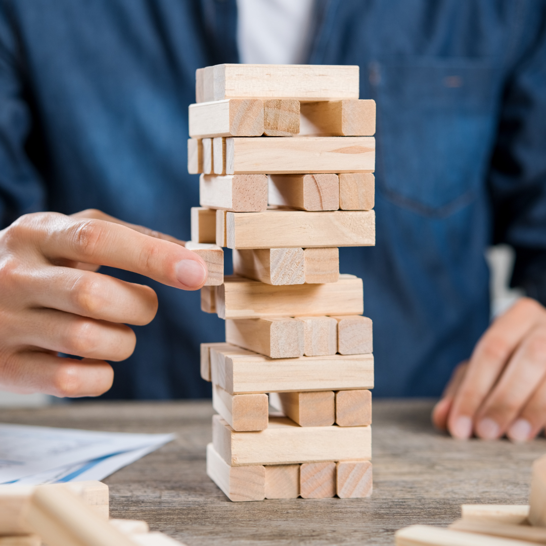 jenga tower
