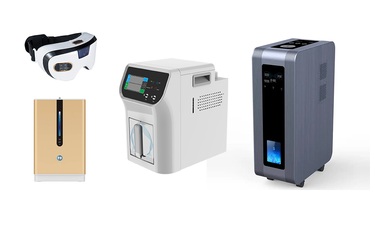 hydrogen inhalation machines and hydrogen therapy products