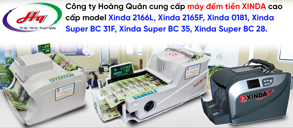 Máy đếm tiền Xinda cao cấp