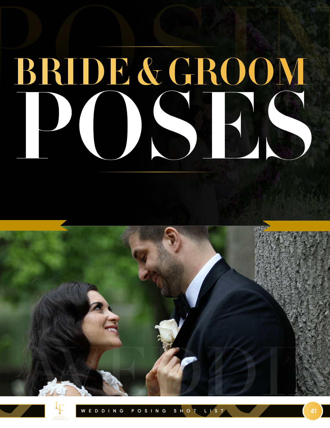 Bride & Groom Poses