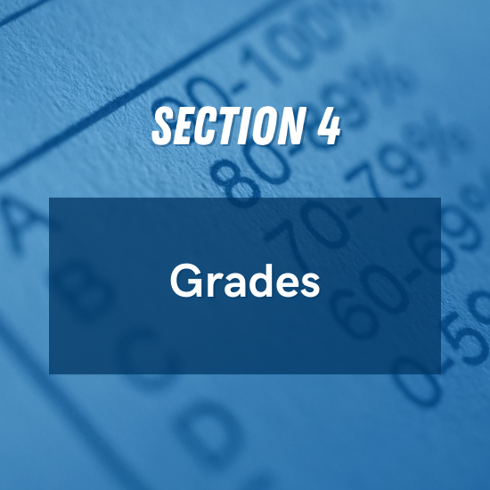 Section 4 - Grades