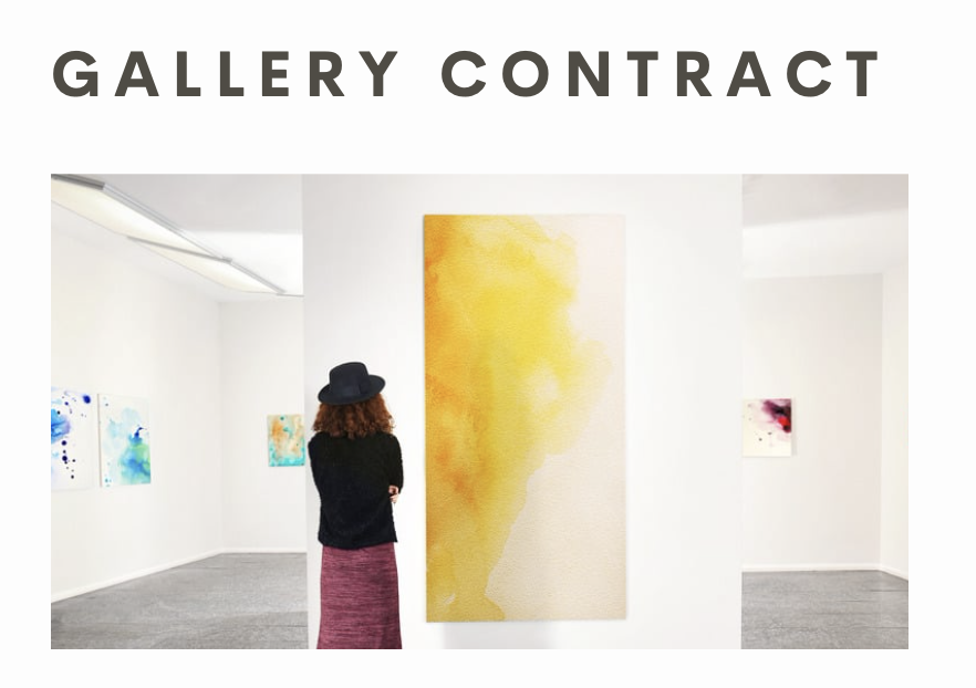 learn why a gallery contract is important 