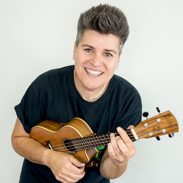 Your tutor Al with her ukulele