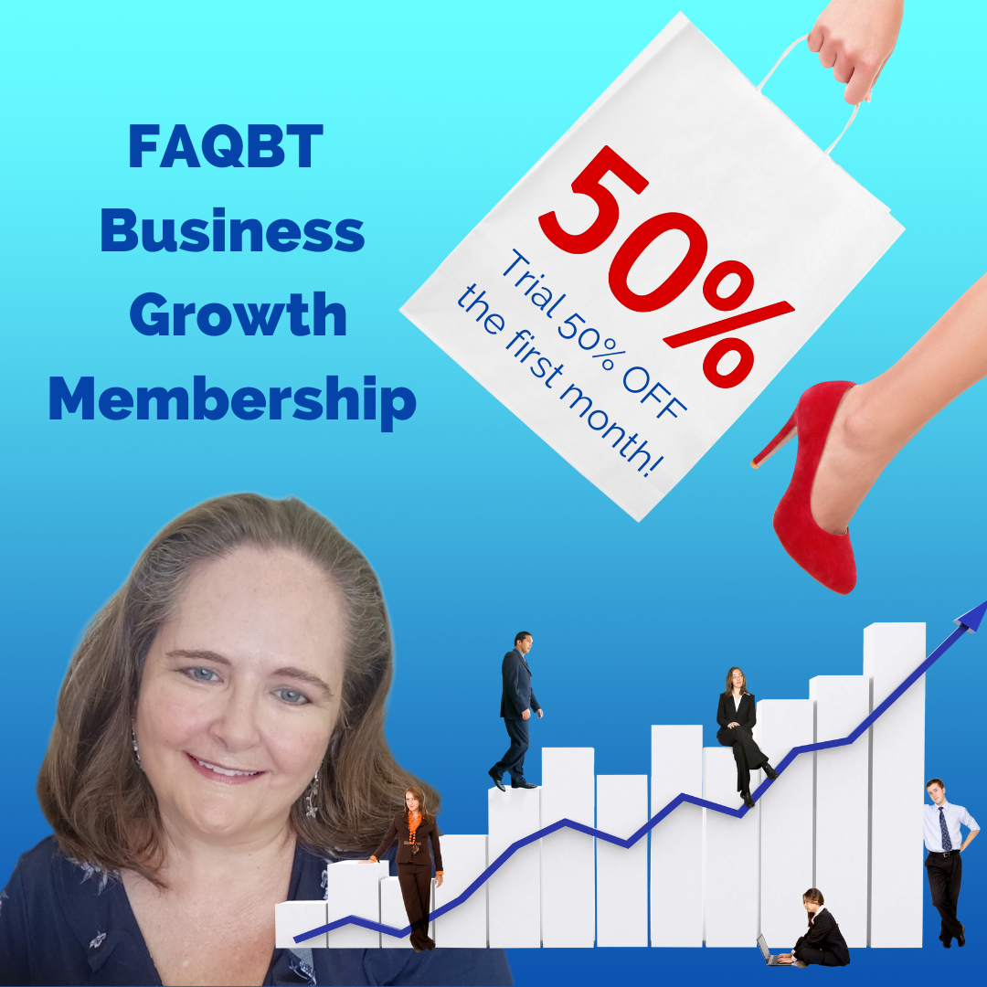 FAQBT Business Growth Membership first month sale