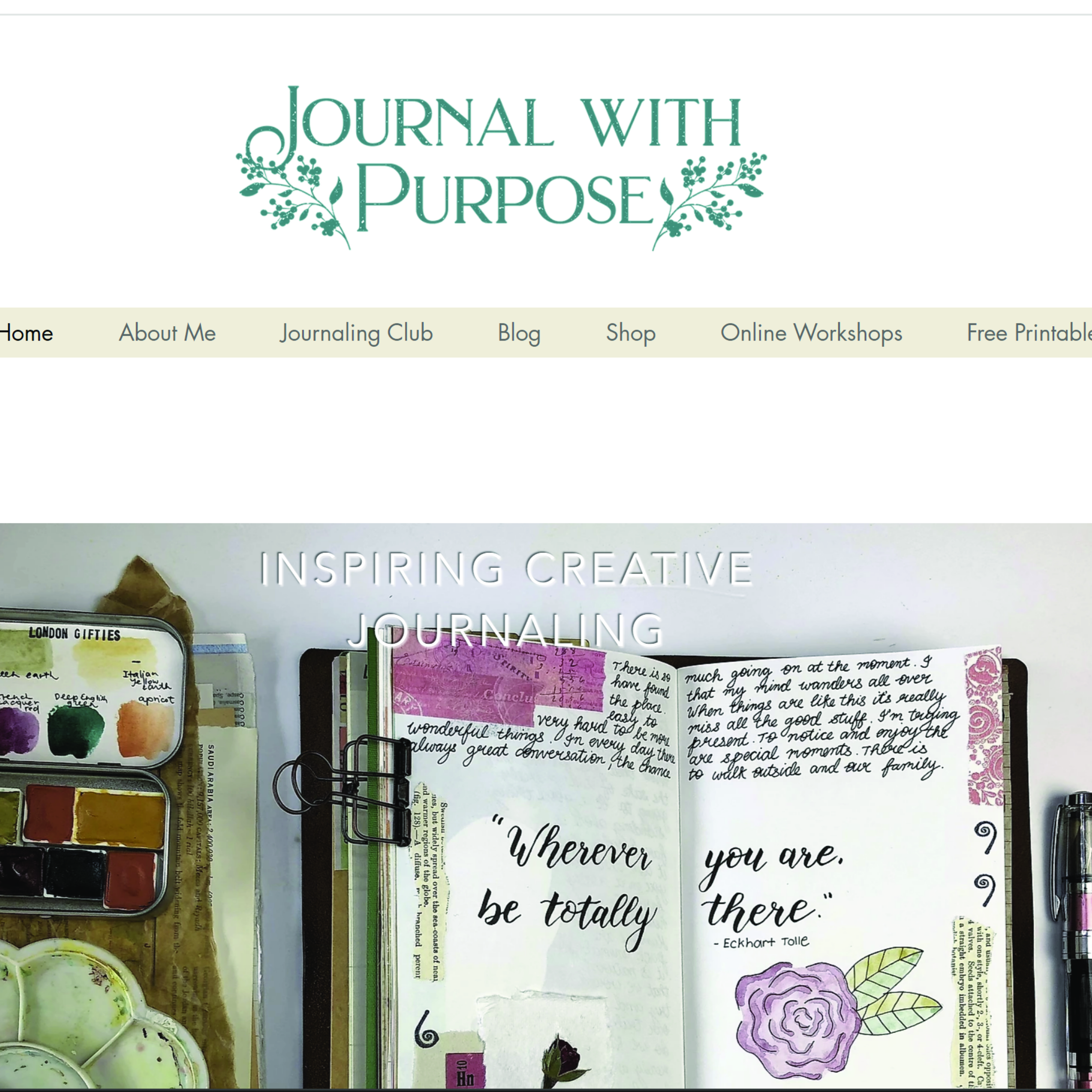 Journal With Purpose Website