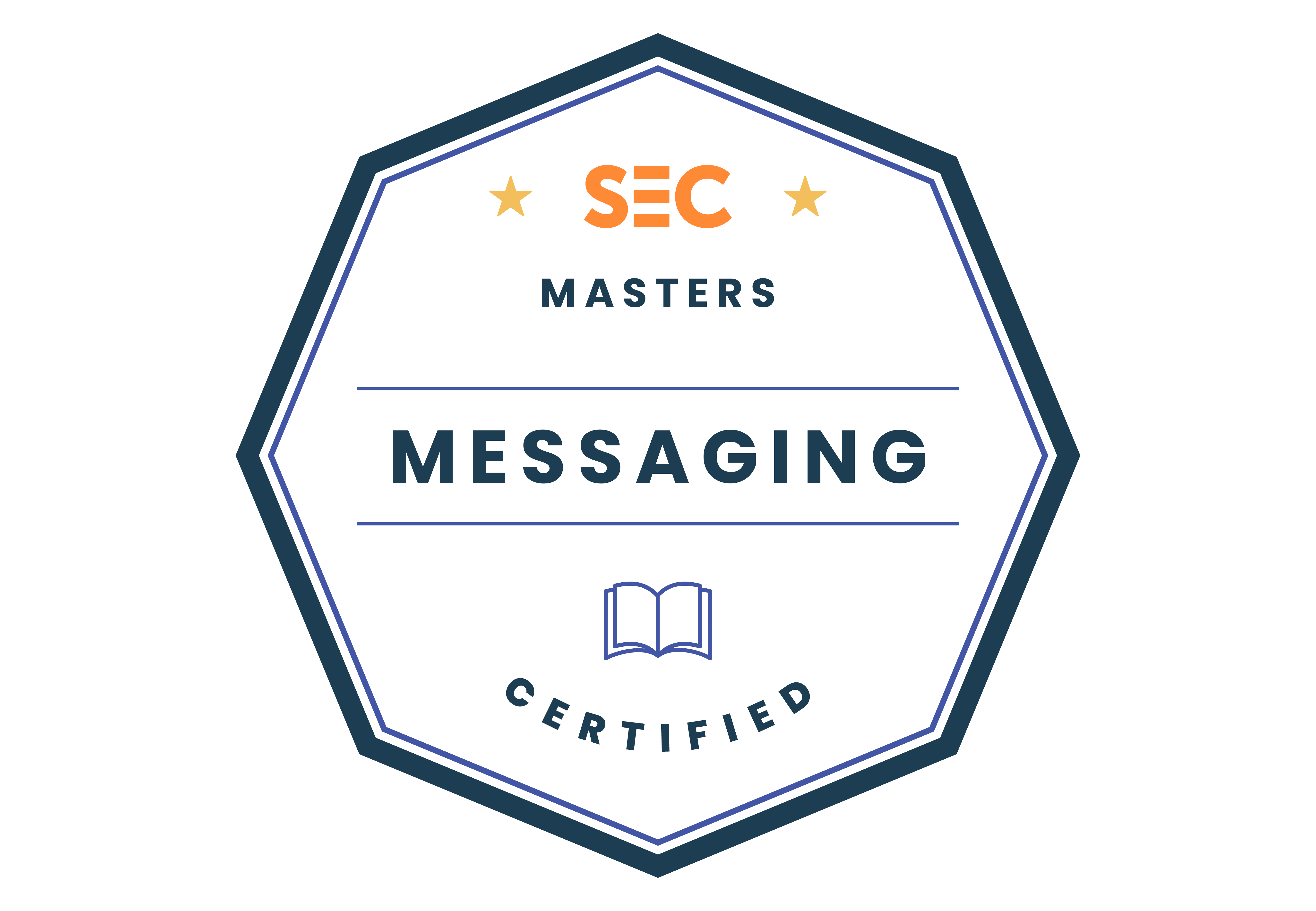 Messaging Certified | Masters badge 