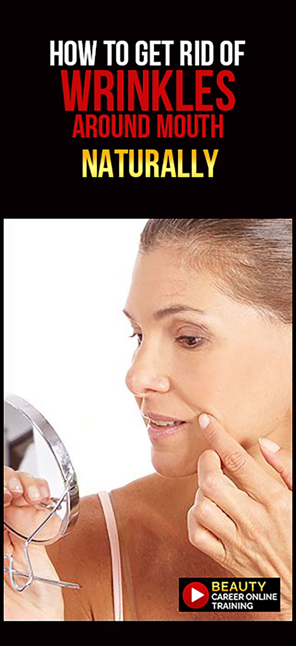 wrinkle, wrinkles around mouth, beauty course