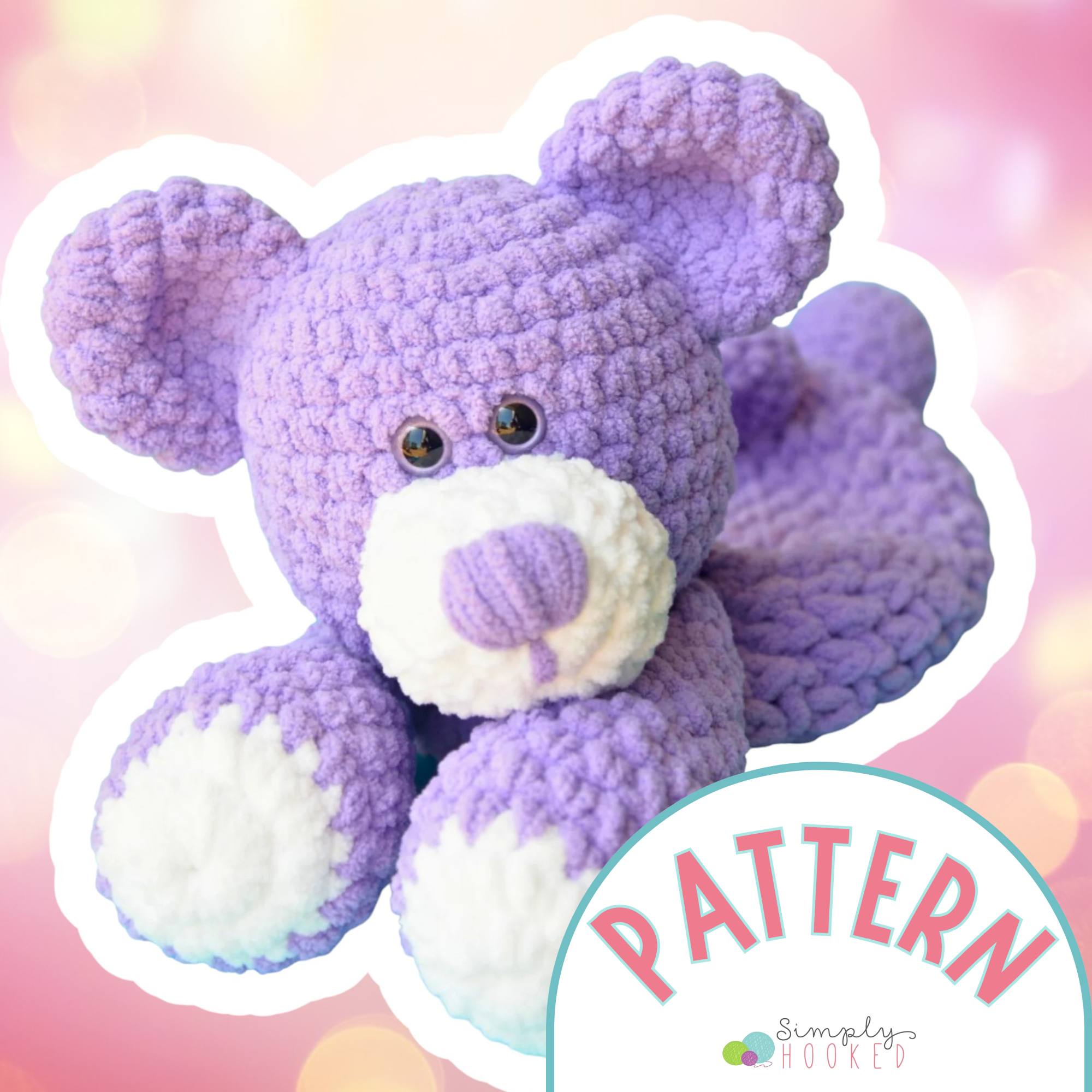 crochet teddy bear