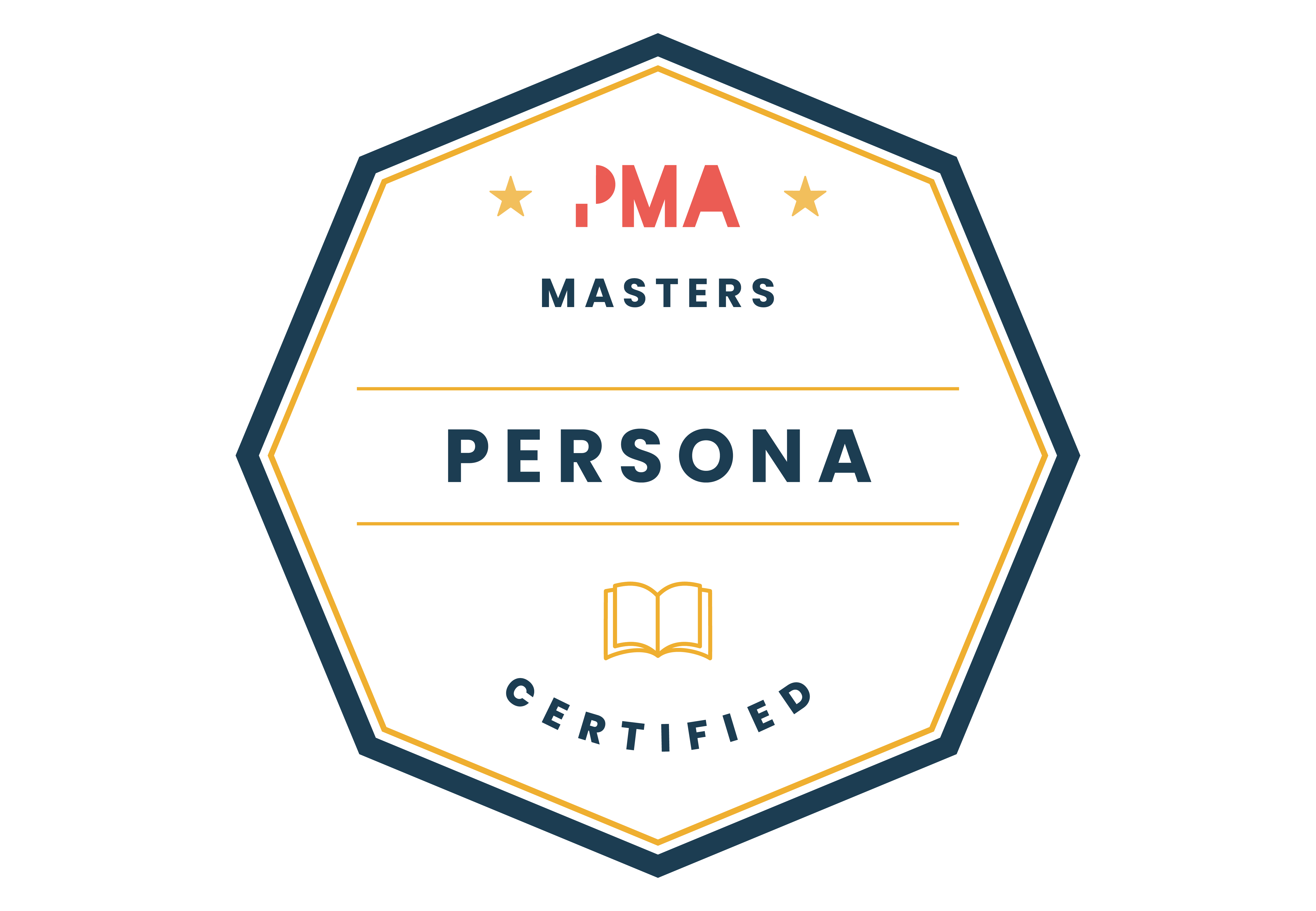 Persona Certified | Masters badge