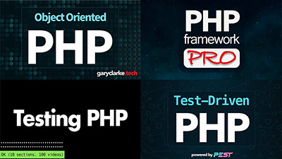 PHP Professional Toolkit 4 courses