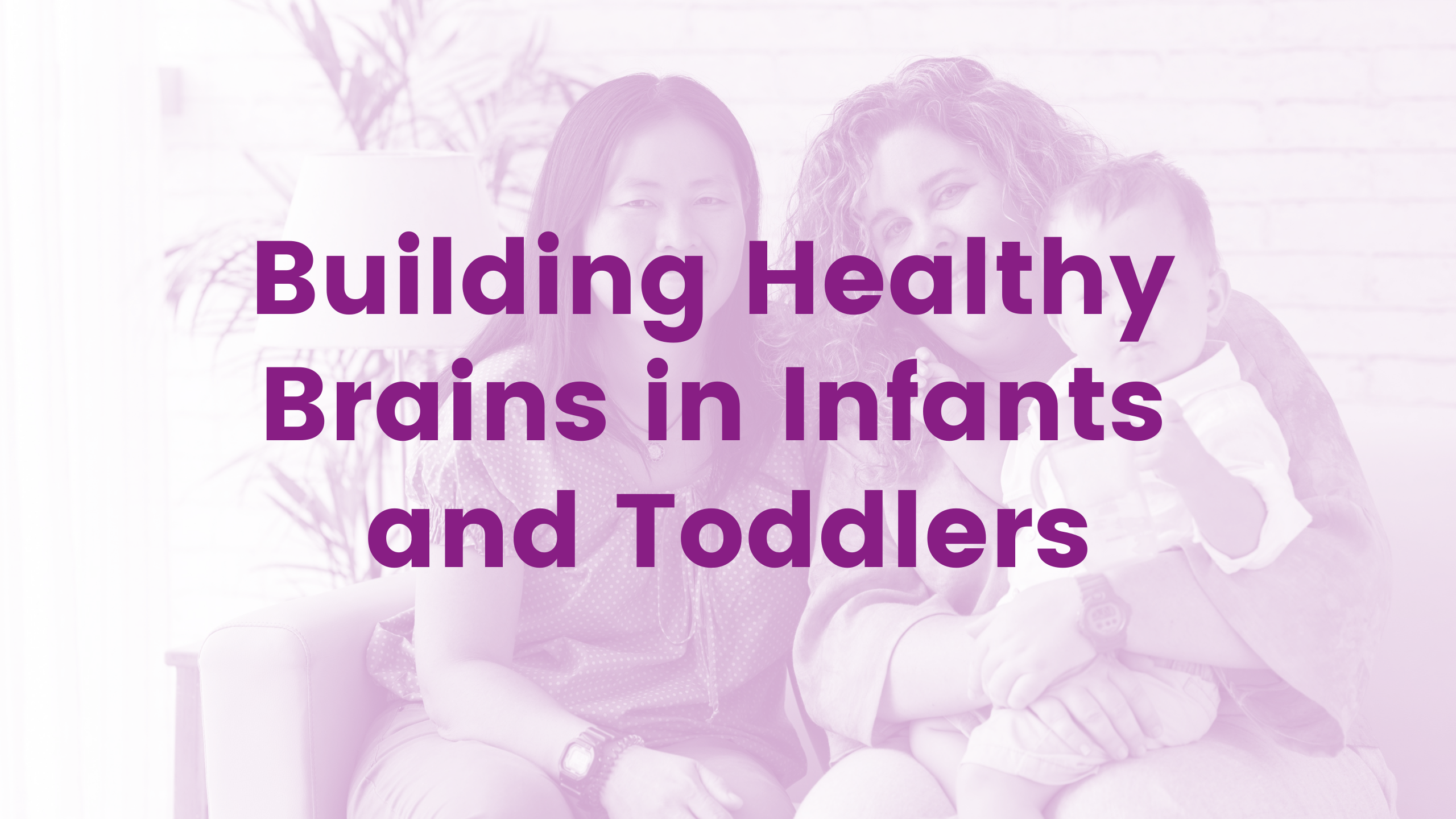 Building Healthy Brains in Infants and Toddlers Webinar