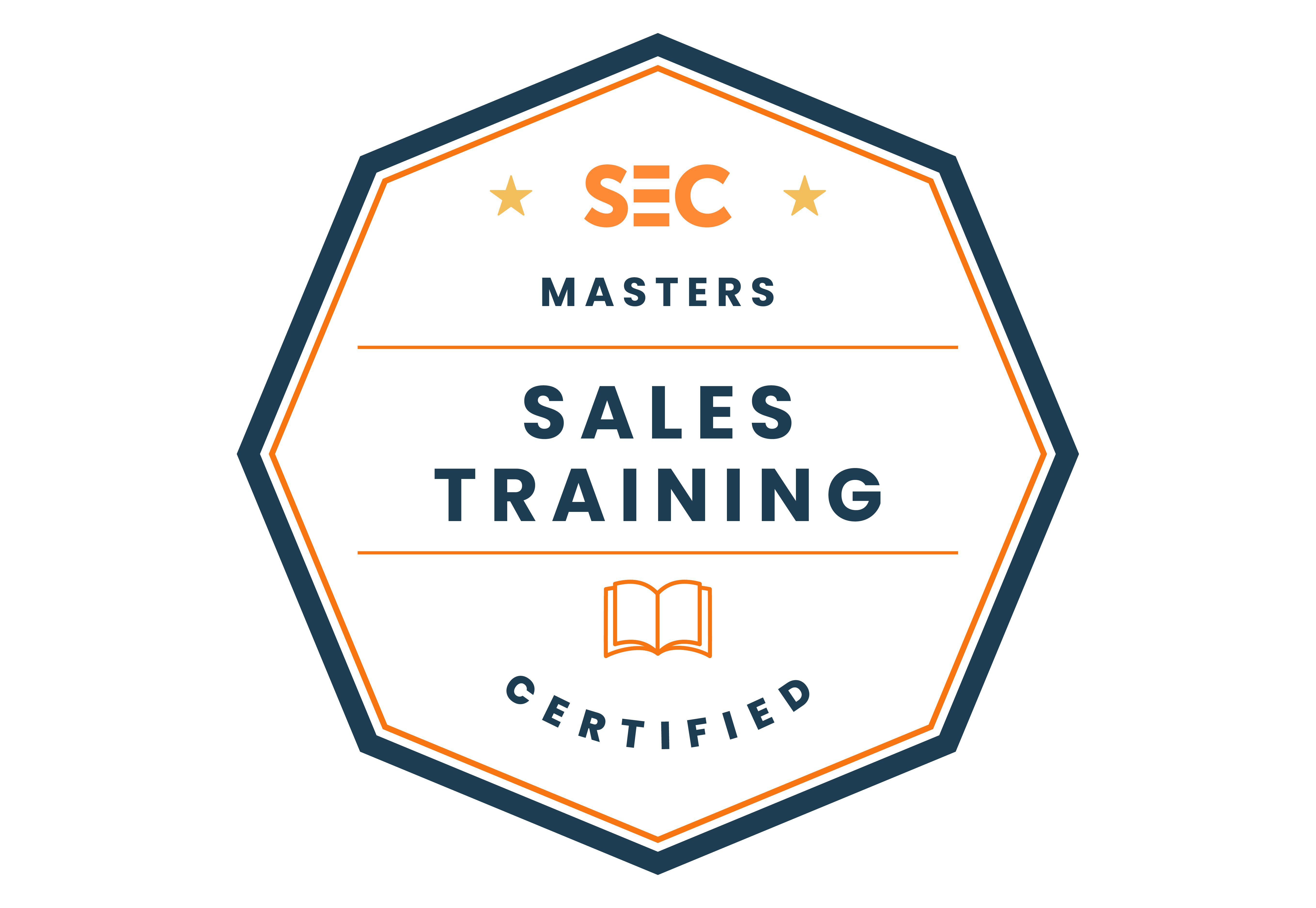 Sales Training Certified | Masters badge