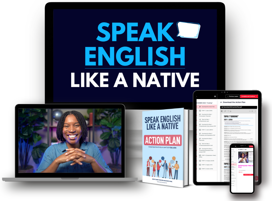 Speak English Like A Native Course