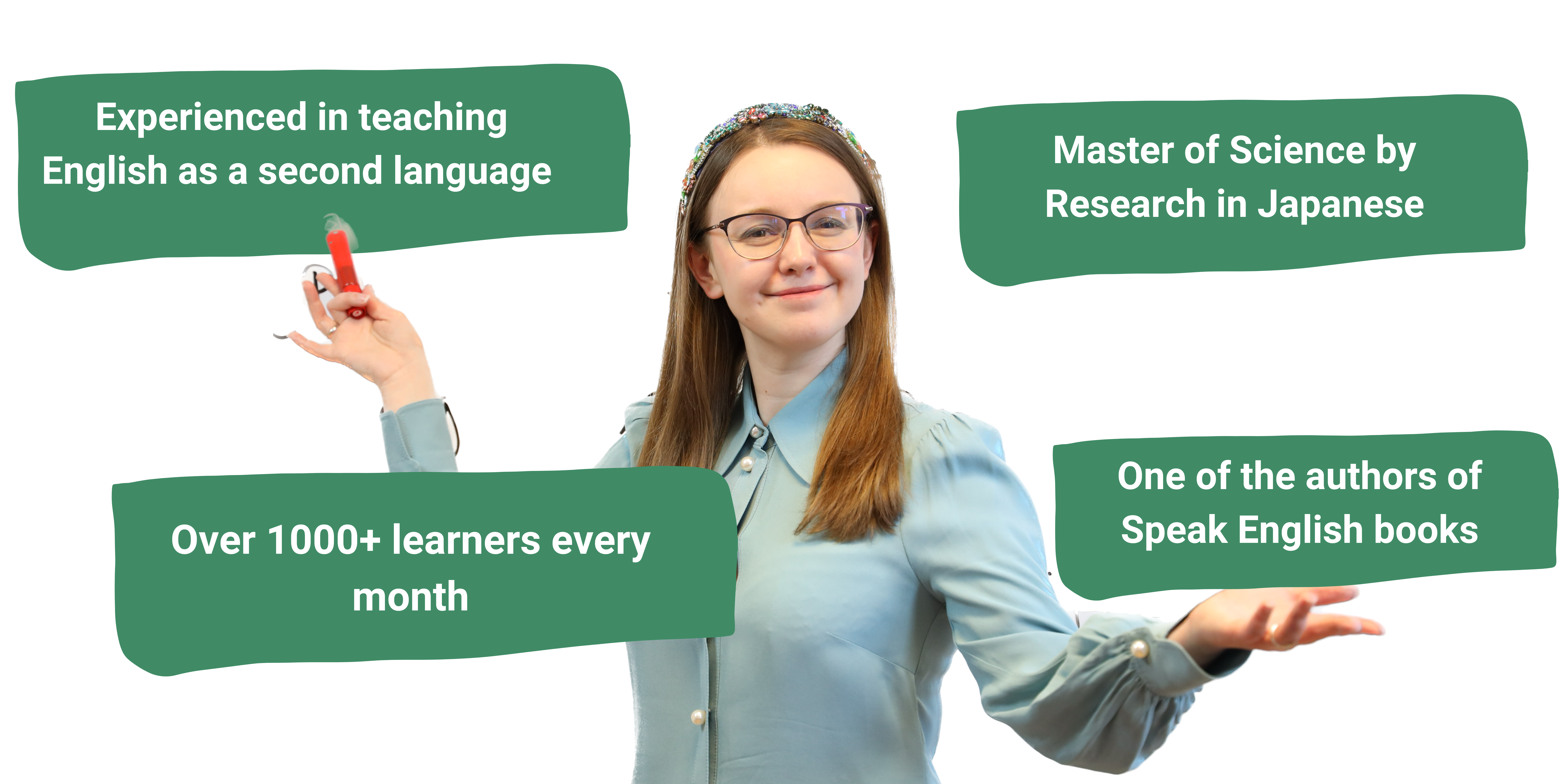 Native teacher description teaching British English course