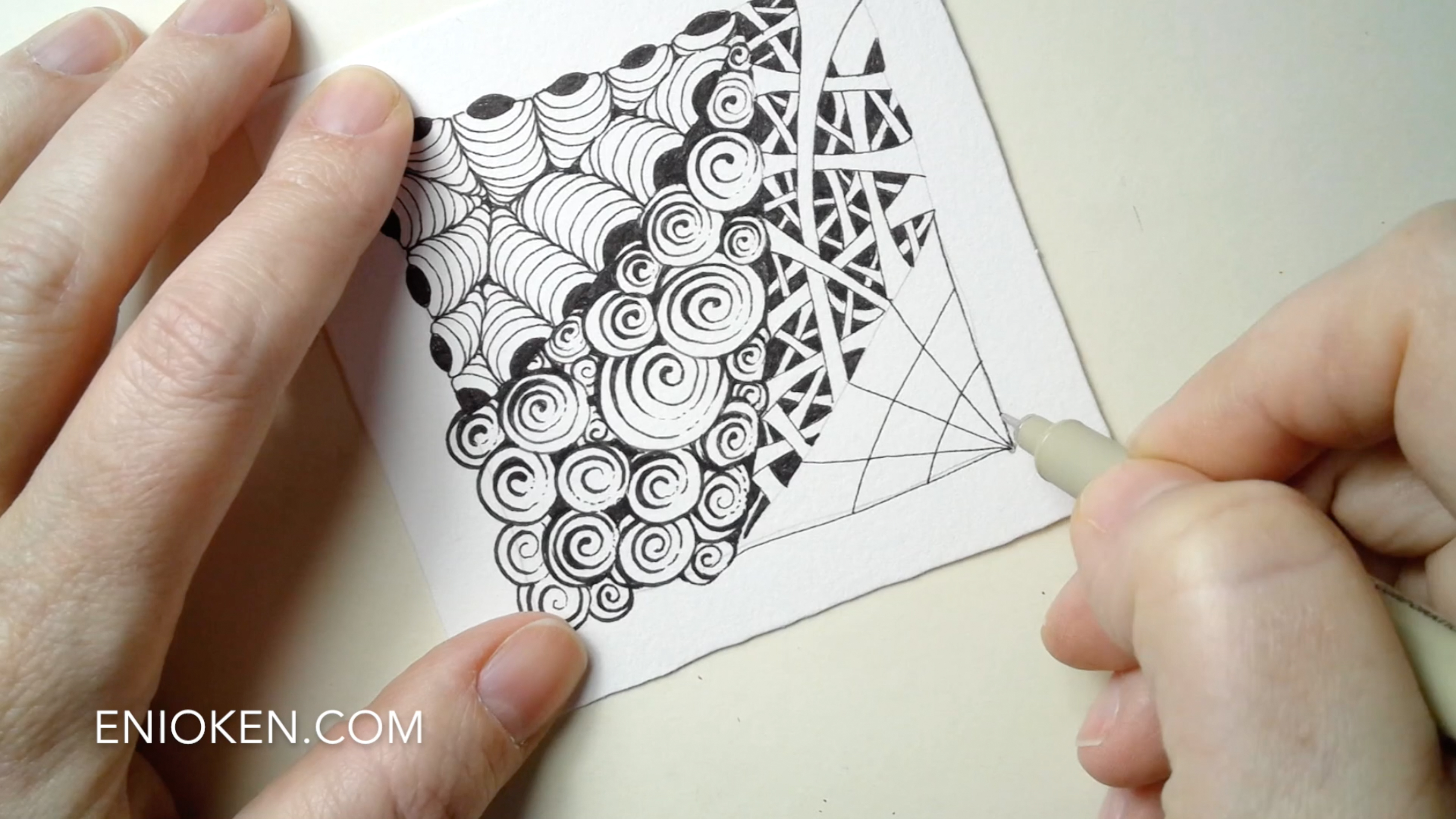 Tangling Basics Video Lesson — Eni Oken