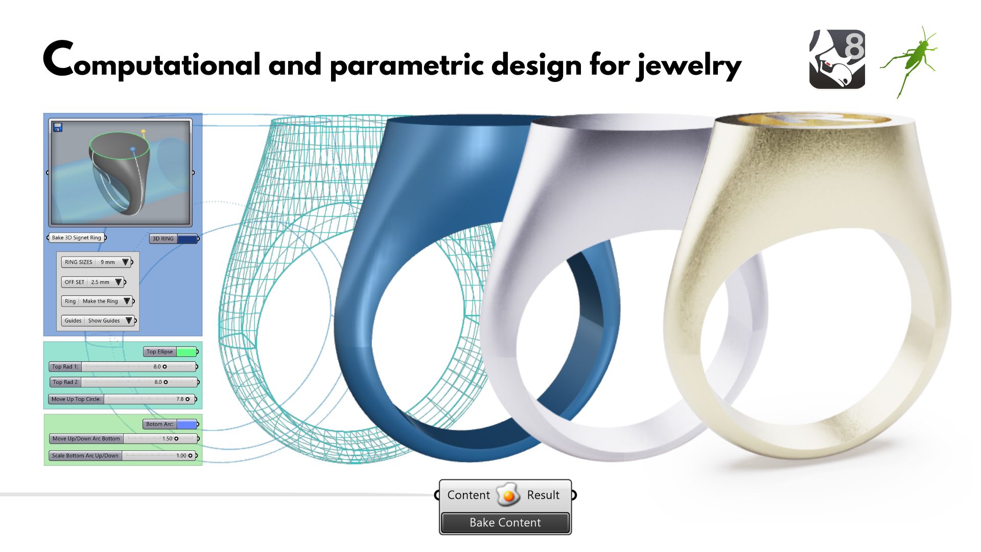 Computational Design with Grasshopper3D 