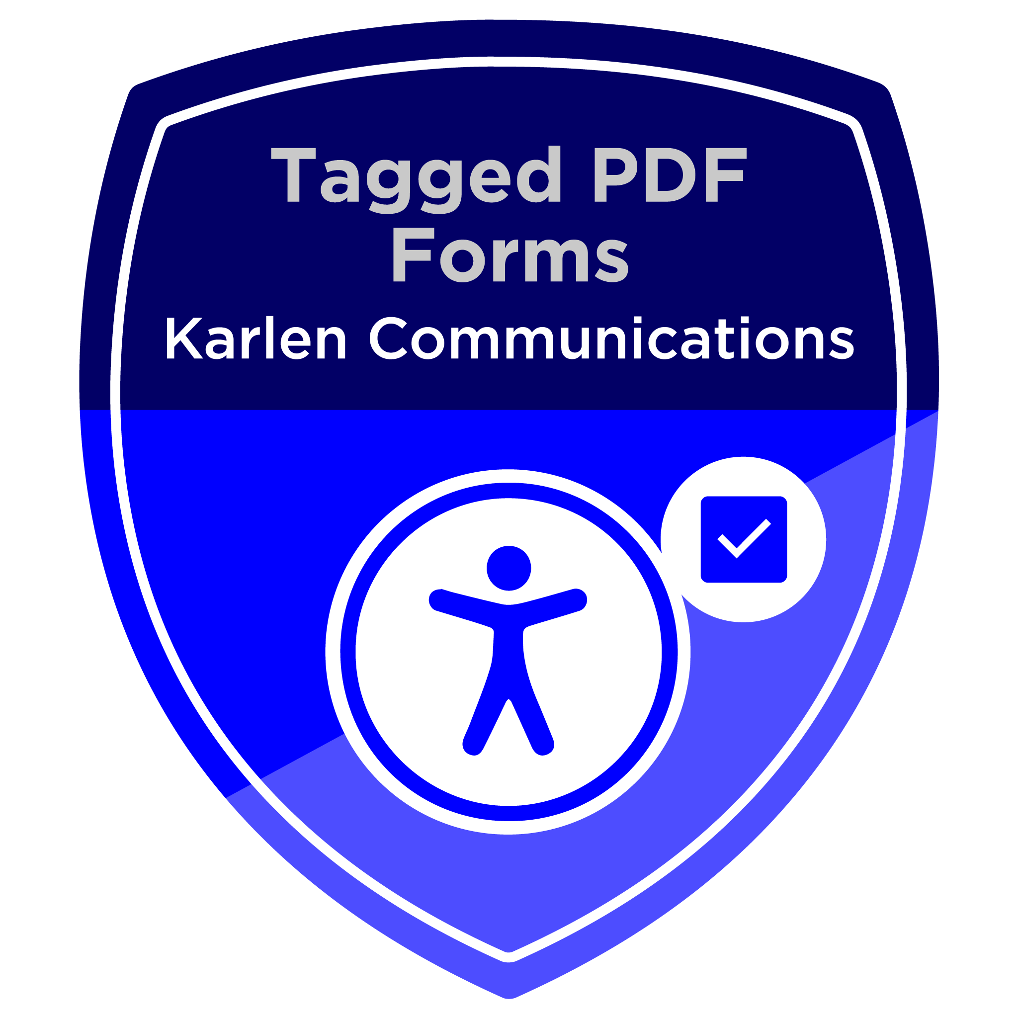 Accessible PDF Forms badge