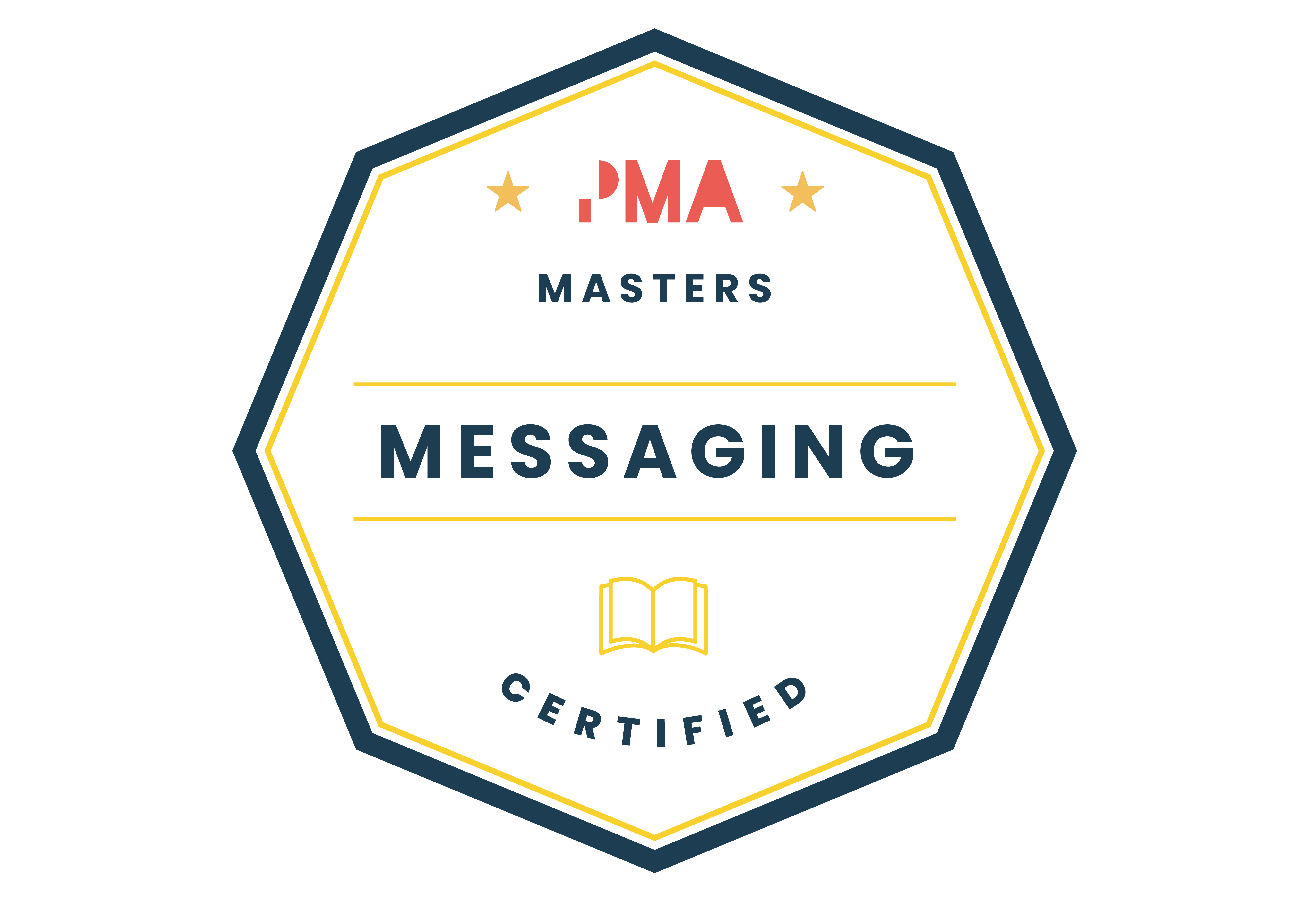 Messaging Certified | Masters badge 