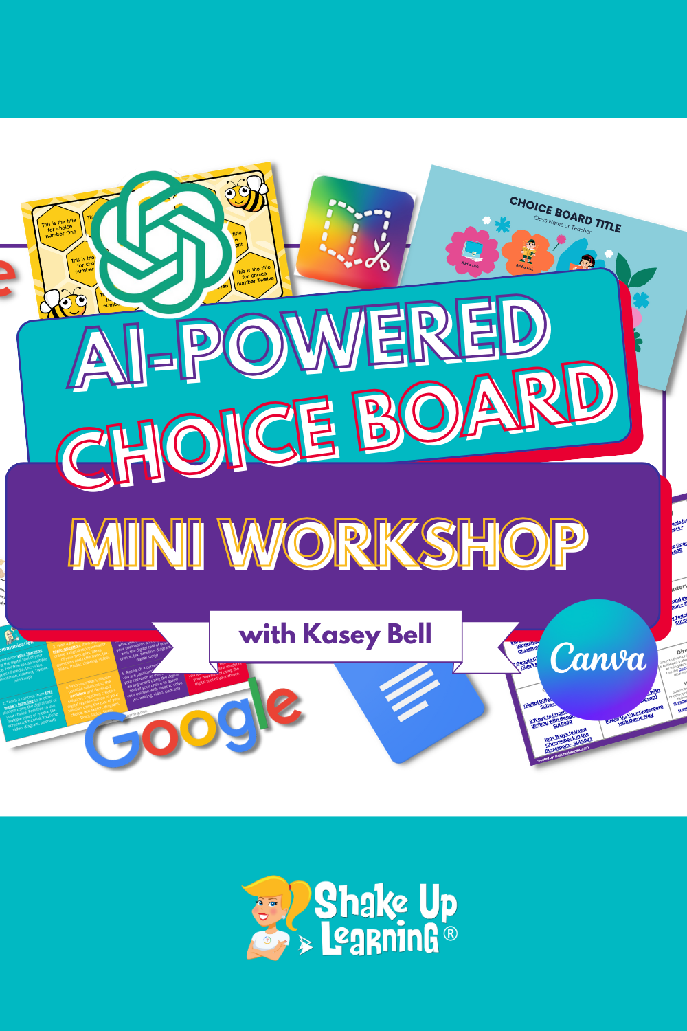 AI-Powered Choice Board Pinterest Image