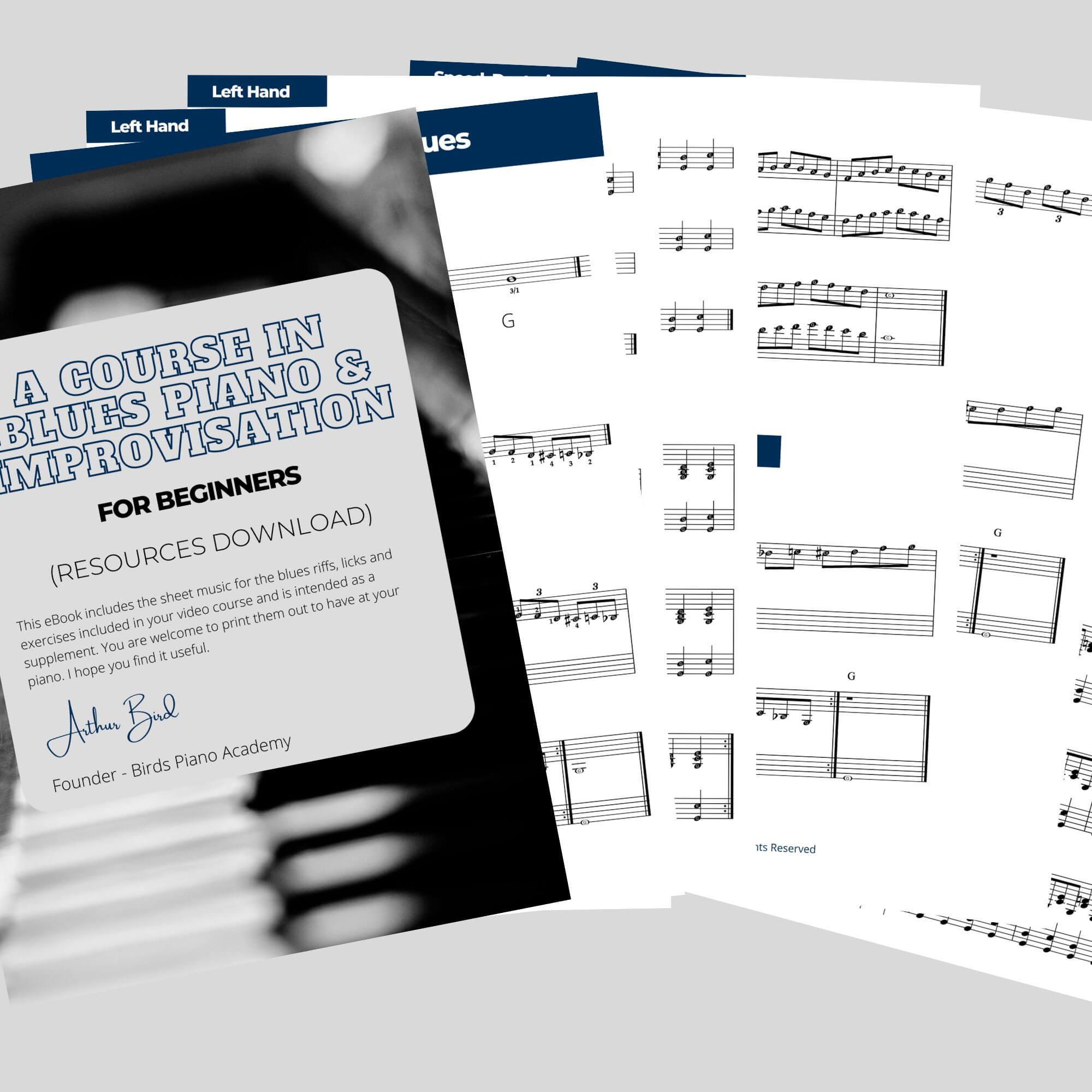 Blues Piano sheet music download