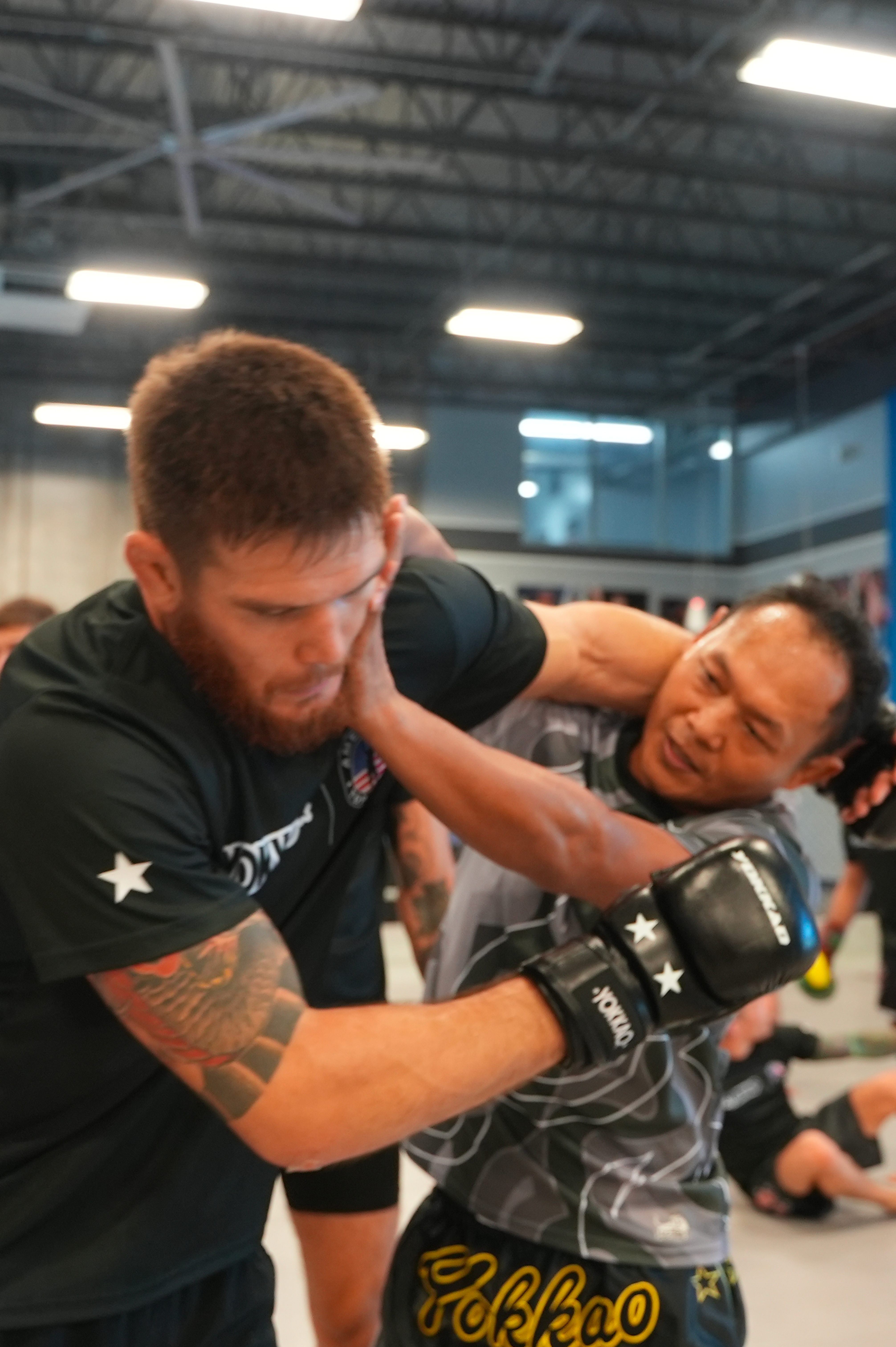 Saenchai and Johnny Eblen Bellator PFL MMA Champ training together