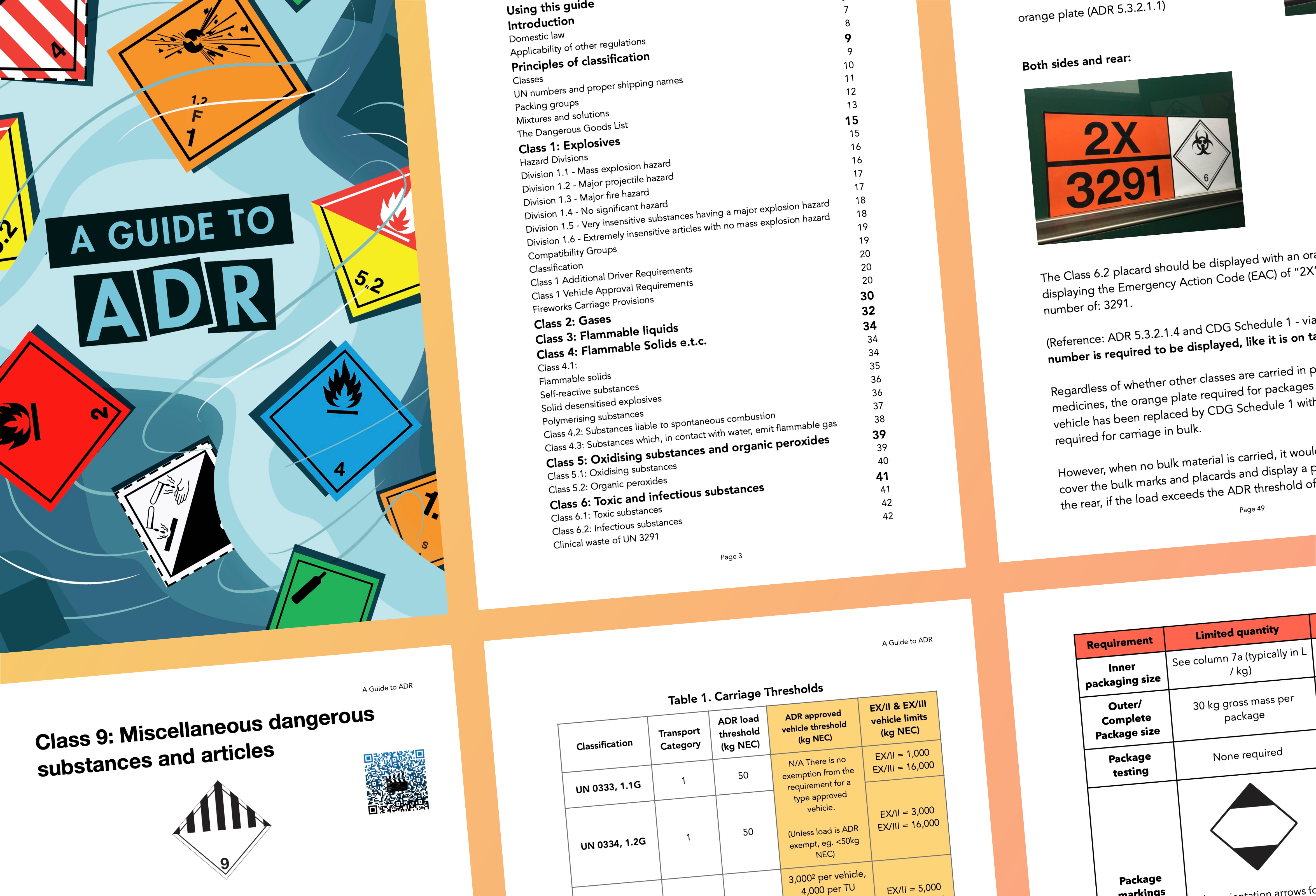 course notes for dangerous goods awareness training e-learning course