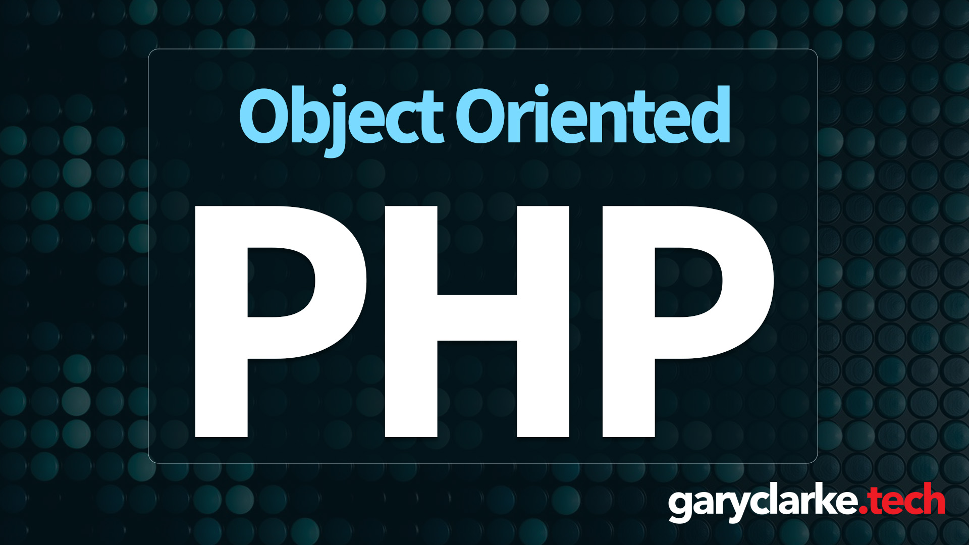 Learn Object Oriented PHP logo