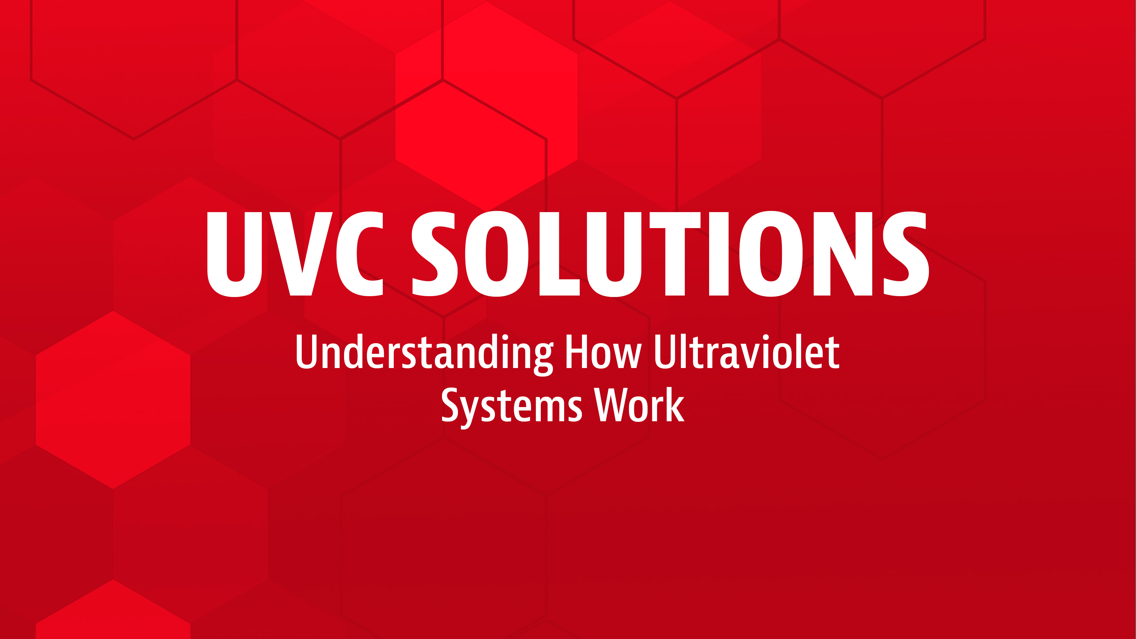 UVC Solutions Webinar