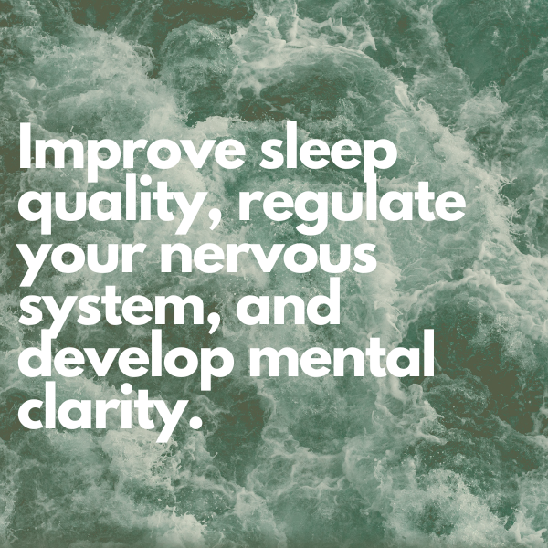 Improve sleep quality, manage pain, & ease physical discomfort
