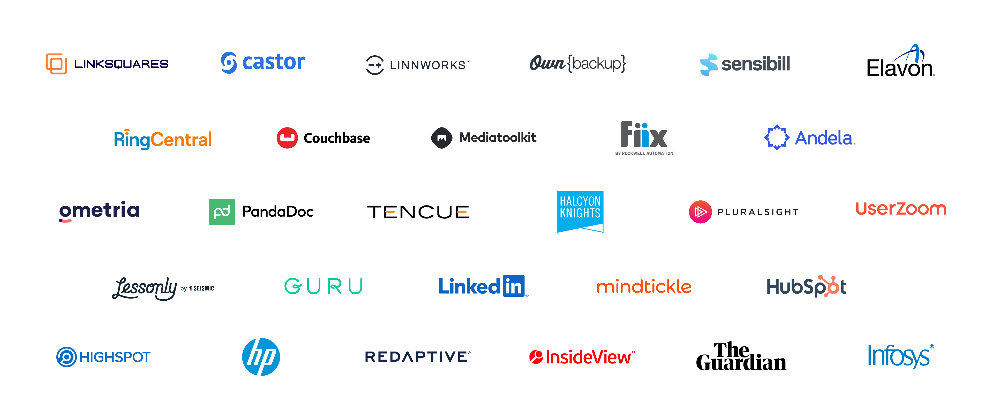 Company logos