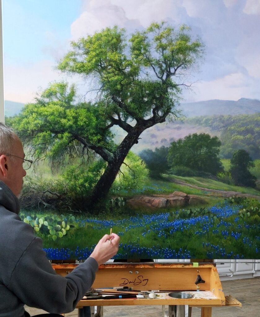 Learn to paint realistic landscapes based on Classical painting techniques