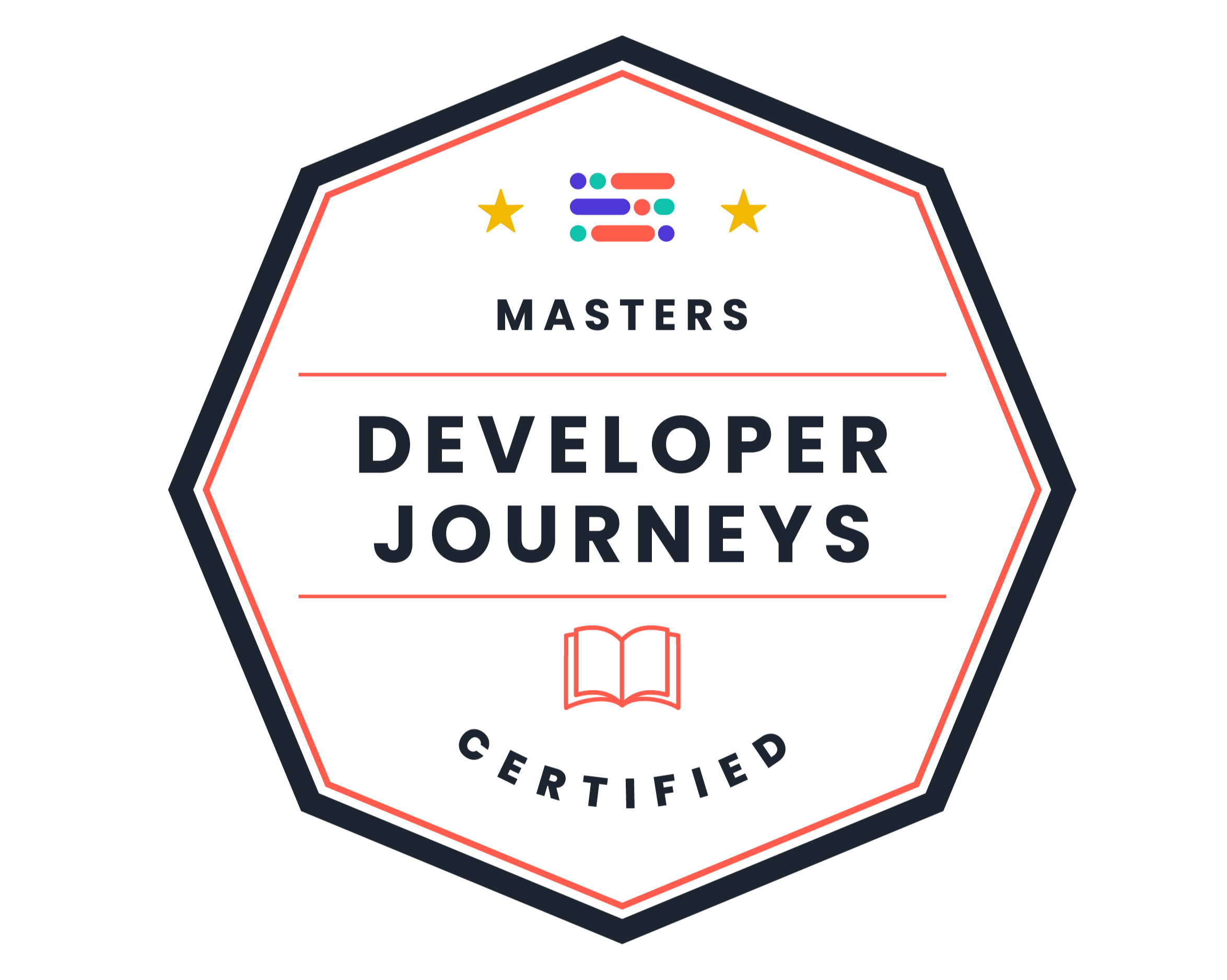 Developer Journey Certified | Masters badge