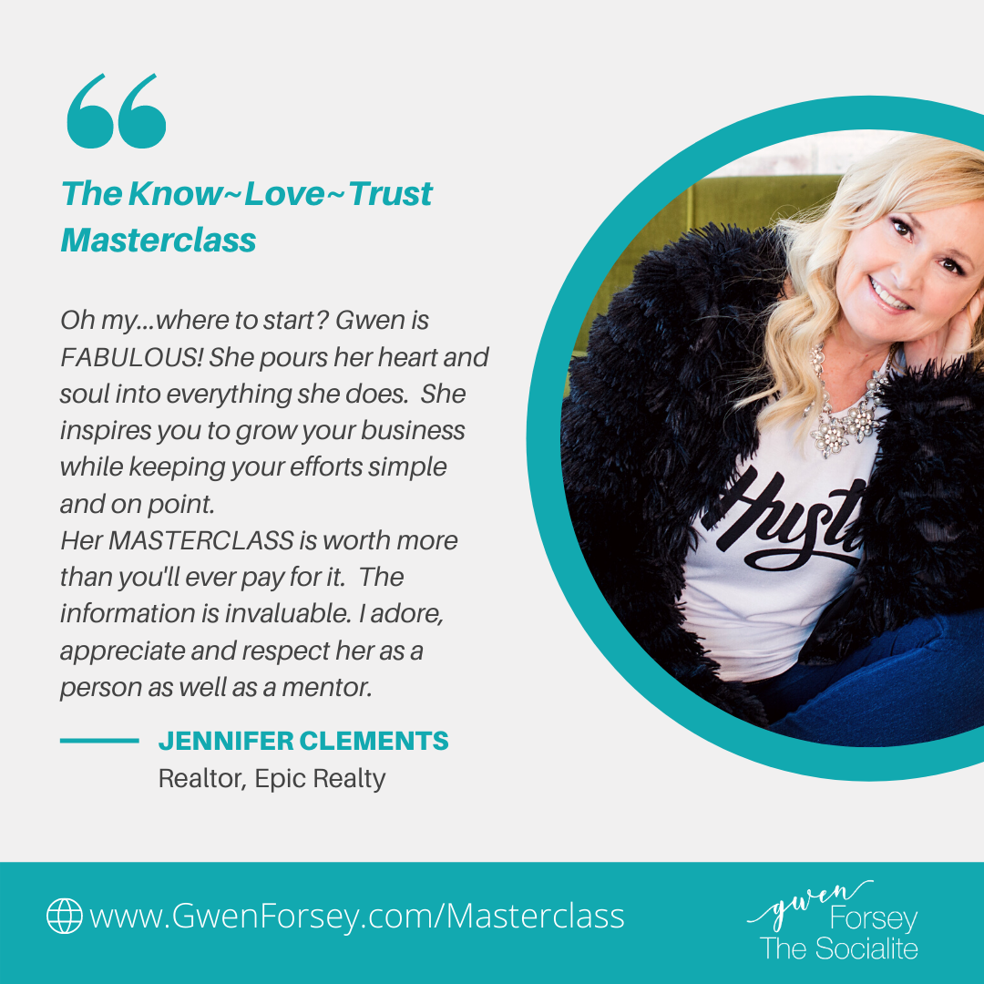 testimonial for know love trust masterclass