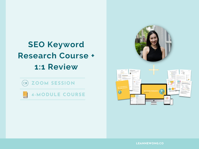 keyword research course and review bundle