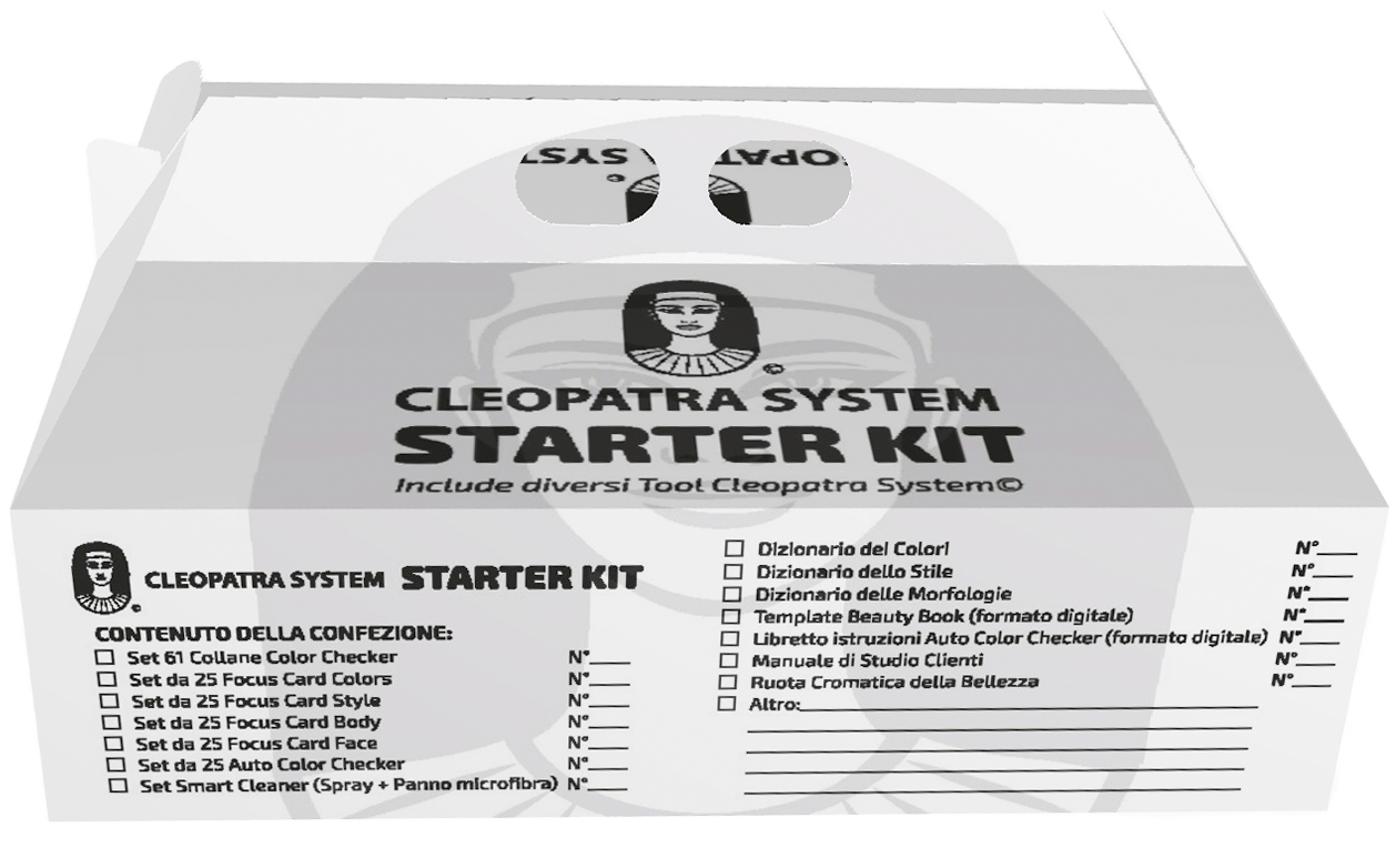 Starter Kit Cleopatra System© - Accademia Nuova Bellezza