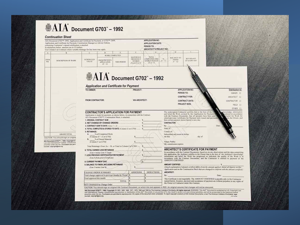 AIA Pay Application | Simplified Construction Academy