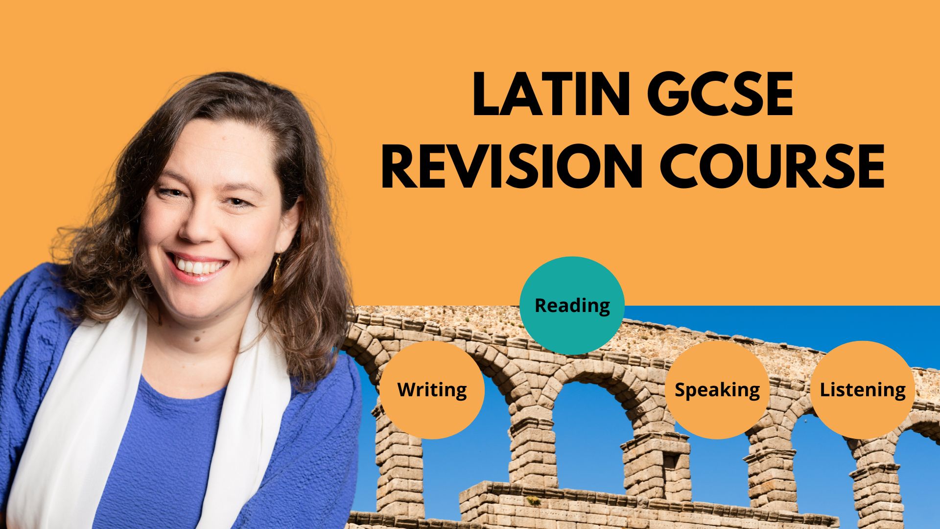 Latin GCSE Revision Course Banner