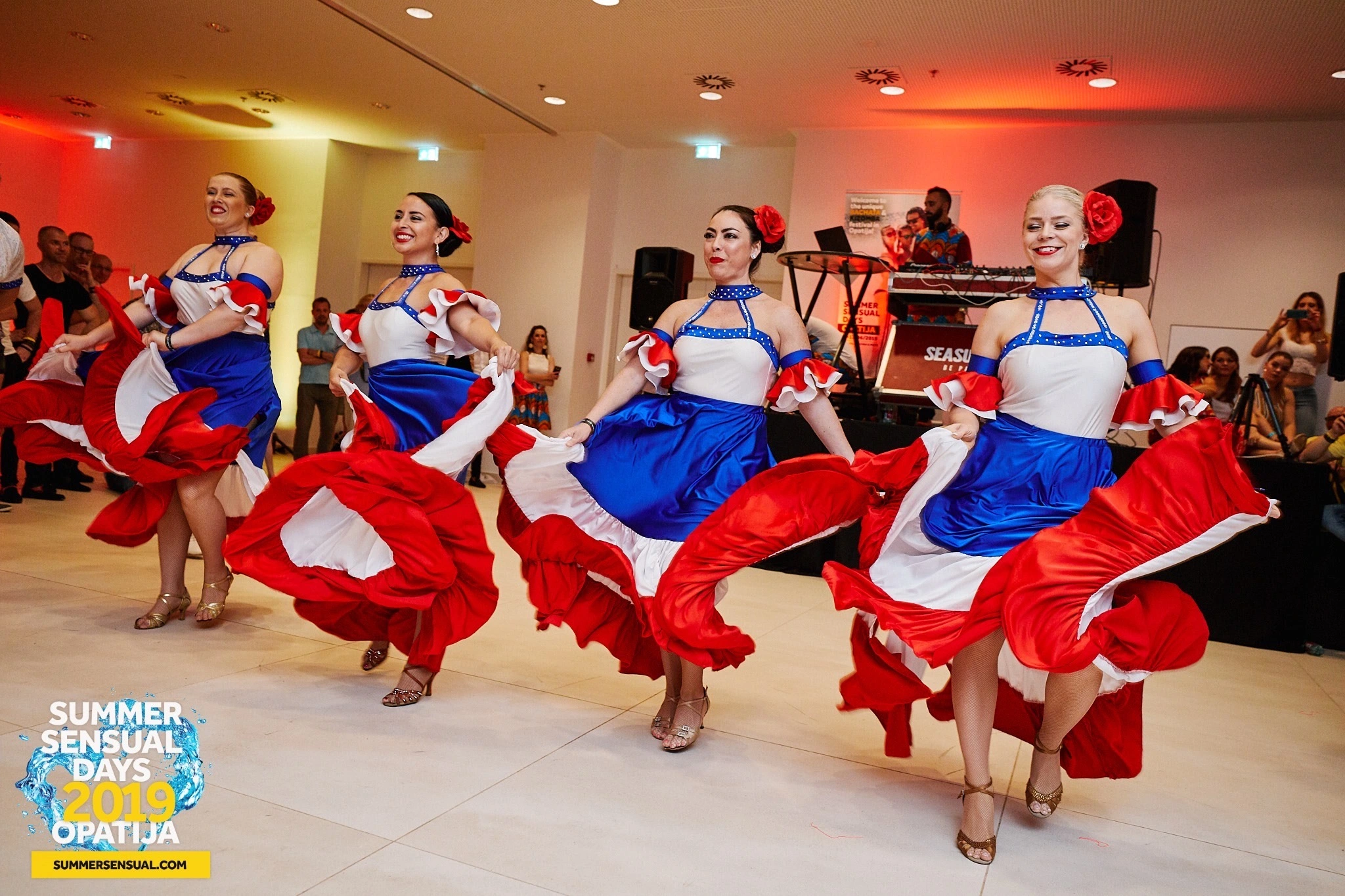 Merengue show in Croatia Summer Sensual Days