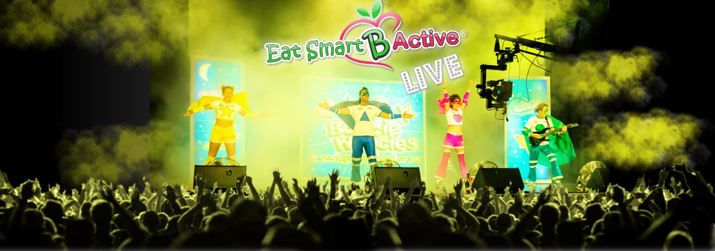 The Boogie Woogies Superhero Band presenting Eat Smart B Active LIVE - How Music and the Arts are Powerful Learning Tools